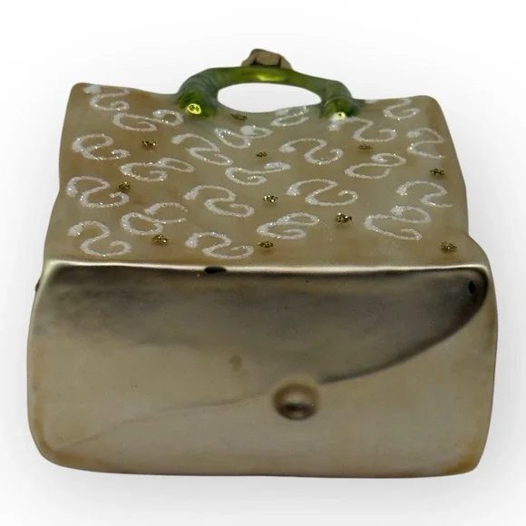 Nordstrom at Home Glass Purse Handbag Christmas Ornament Made in Poland - Picture 13 of 15
